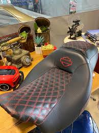 Motorcycle seats offering the most comfortable ride. See Our Work Marino S Auto Upholstery