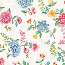 Chinoiserie wallpaper bird wallpaper grey wallpaper paper wallpaper wallpaper samples wallpaper roll luxury wallpaper metallic wallpaper wallpaper patterns. Floral Wallpaper Chinoiserie Trail 213727 Flowers Birds Cream White Office Living Room