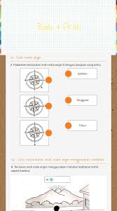 Arah | arah mata angin. Bab 1 Arah Interactive Worksheet By G Lin Wizer Me