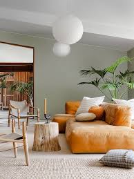 A Stunning Mid Century Modern Living Room In A Flat In West London Minimalist Living Room Mid Century Modern Living Room Living Room Design Modern