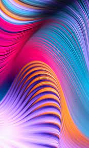 1280x2120 Colorful Abstract Art Waves Wallpaper Waves Wallpaper Phone Wallpaper Design Abstract