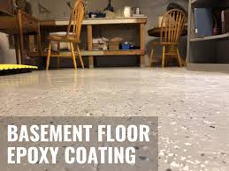 Here you may to know how to finish a concrete floor in basement. Epoxy Floor Coating Boosts Useful Basement Living Space Baileylineroad