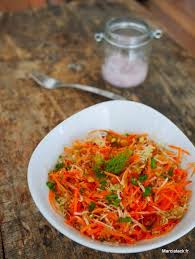 Salade De Fenouil Et Carottes Rapes Menthe Et Pistache Recette Salade Fenouil Salade Fenouil