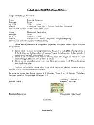 Mulyono tempat, tgl lahir : Surat Perjanjian Sewa Tanah