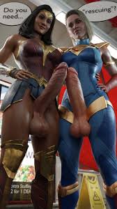 dc, dc comics, supergirl, wonder woman, kaylzara - Rule 34 XYZ