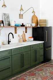 Patterson Maker Miller Budget Friendly Kitchen Renovation Diy Kitchen Renovation Green Kitchen Cabinets
