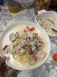 Masak spaghetti bukan lah susah sangat pun. Resepi Spaghetti Carbonara Cheese Lemak Berkrim
