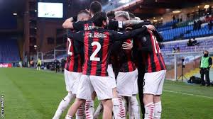 Jens hauge draws ac milan level against sampdoria. Sampdoria 1 2 Ac Milan Milan Go Five Points Clear At Top Bbc Sport