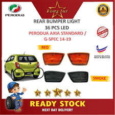 Check spelling or type a new query. Perodua Axia Standard G Spec 2014 2016 Led Rear Bumper Refletor Light 72 Pcs Bumper Belakang Lampu Shopee Malaysia
