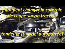 Lames de tondeuses à gazon par marques · lame tondeuse universelle lame courroies tondeuses pour la motoculture · courroies tondeuses roulunds. Comment Changer La Courroie De Coupe Sur Un Tracteur Tondeuse Tutoriel Autoportee Youtube