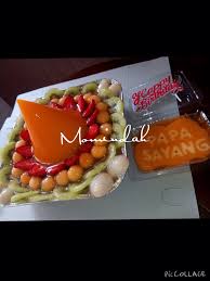 Puding untuk ulang tahun | puding buah segar. Puding Tumpeng Buah Pesanan Kak Yunika Untuk Ulang Tahun Suami Tersayang Puding Buah Resep