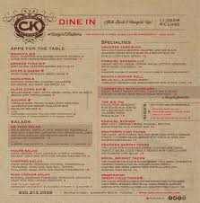 Add to wishlist add to compare share. Cowgirl Kitchen Menu In Rosemary Beach Florida Usa