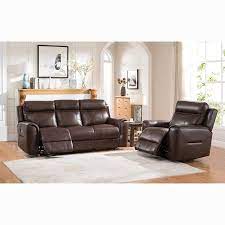 Sofaweb Com Taft Brown Top Grain Leather Power Reclining Sofa And Chair Recliningsofa Power Reclining Sofa Reclining Sofa Power Recliners