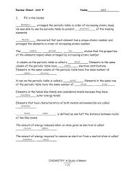 Describe the phases of matter. 35 Chemistry A Study Of Matter Worksheet Worksheet Resource Plans
