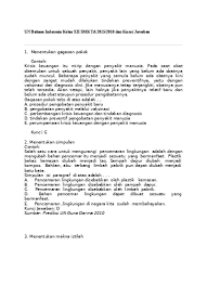 Kalimat berikut yang merupakan pendapat adalah. Un Bahasa Indonesia Kelas Xii Smk Ta 201