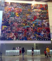 A hall of famer should be. College Football Hall Of Fame Steve Penley Mural Atlanta Ga Steve Penley Football Hall Of Fame Impressionism