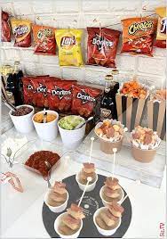 Sho p taco and nacho meats, chips, and toppings. Best Graduation Party Ideas Party Food Bars Party Food Buffet Graduation Party Foods