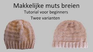 Muts Met Ribbels Breien Tutorial Youtube Voor deze muts heb je drops andes van garnstudio nodig. muts met ribbels breien tutorial