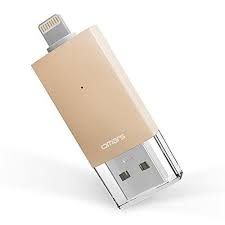 Iphone Lightning Flash Drive 64gb Omars Usb 3 0 External Storage Memory Stick Adapter Expansion For Ipad Ios Pc Ma Flash Drive Iphone Flash Drive Macbook Gold