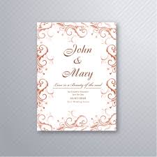 A simple wedding card/any party invitation with a heartfelt message can express your emotions beautifully. Beautiful Wedding Invitation Card With Colorful Floral Design 305460 Vector Art At Vecteezy
