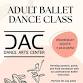 Adult Ballet Dance Class at Dance Arts Center event image