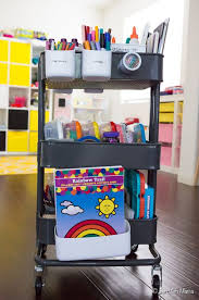 Ikea Raskog Cart Kids Art Cart Ikea Raskog Kids Art Supplies Ikea Raskog Cart