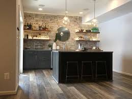 We should note too that if your basement is prone to flooding, laminate is on the list of poor flooring choices that includes carpeting. Why Vinyl Planks Are The Best Flooring For Basements
