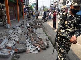 Number of earthquakes vs time: India Earthquake Magnitude 6 2 Tremor Hits Assam India Gulf News