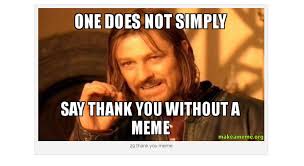 There are images of nicolas cage, president obama, taylor swift and you will also find a meme that says that no problem is definitely not the right response to someone that thanks you. The 5 Best Thank You Memes To Use