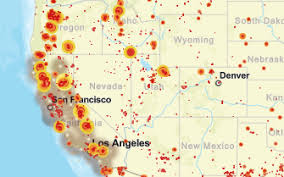 Where Are Fires Burning Across The Western Us An Interactive Map