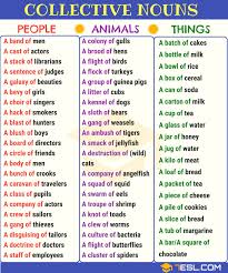 Collective Noun Definition List Examples Of Collective Nouns In English 7 E S L In 2020 Learn English Vocabulary Learn English Grammar Learn English