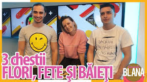 Ce doi de la inceput se duc inapoi la colt si se. 3 Chestii Flori Fete Si Baieti Dimineatablana Youtube