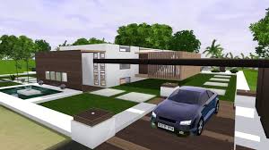 The Sims 3 Modern Minimalist House Paradise Hd Modern Minimalist House Minimalist Home Decor Minimalist Home