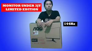 Aoc 24g2u 24 1ms 144hz hdmi/dp/vga full hd gaming (oyuncu) ips monitör. 12 12 Dapet Monitor Ghoib 144hz Unbox Impression Aoc 24g2e Youtube