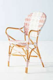 Cane baskets bucket chairs bistro chairs vintage ideas mid century house dim sum cool bucket chairs folk print embellished shoes neutral palette poufs spring 2015 wicker 1950s vintage items. Rattan Indoor Outdoor Bistro Chair Anthropologie Uk