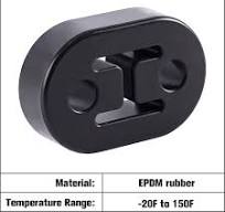 4pcs Rubber Exhaust Hanger, Muffler Exhaust System, Heavy ...