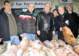Izto Heyeti Izmir Balik Halini Ziyaret Etti