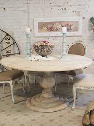 Enjoy free shipping on most stuff, even love the look of the table but it has a big dent in the table top from shipping, hoping to get a as there were multiple dings and areas on the chairs where the paint had issues. Painted Cottage Chic Shabby French Linen Round Dining Table Farm Table Tbl31 1 195 00 The Painted Cottage Vintage Painted Furniture