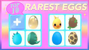 These eggs are the cracked egg, pet egg, and the royal egg, which were introduced to the game upon the release of pets. Top 10 Rarest Eggs In Adopt Me Youtube