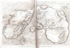This is a map of beleriand, in the first age. Most Accurate Map Of Arda Before Beleriand Was Lost Science Fiction Fantasy Stack Exchange