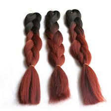 ombre x pression kanekalon jumbo braiding hair 24 5pc 100g synthetic bule high temperature fiber jumbo braid hair extension