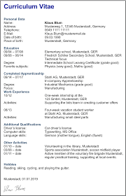 Cv englisch language skills cv. Bewerbung Fur Ein Gap Jahr Wertvolle Auszeit Springerlink
