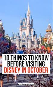 The Ultimate Guide To Visiting Disney In October Disney Trippers Disney World Tips And Tricks Fall Travel Carribean Travel