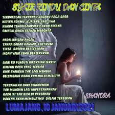 Berikut cuplikan syair nyanyian / teks lagunya datanglah. Syair Rindu Dan Cinta Home Facebook