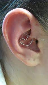 Ear Hearts Cool Piercings Ear Piercing Tattoo