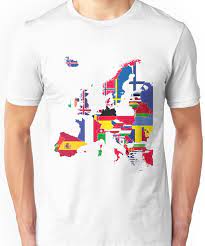 Europe Map Flags Essential T Shirt By Sebinlondon T Shirt Shirts Tshirt Colors