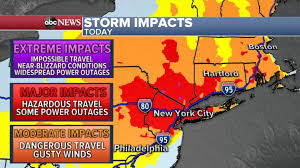 | abc news is the news gathering and broadcasting division of the american broadcasting company, a subsidiary of the walt disney company. Abc News Live Update Massive Snowstorm Blankets East Coast Video Abc News