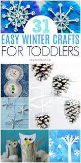 Easy Winter Crafts For Toddlers Preschool Toddler Wintercrafts Toddlercrafts Winter Crafts For Toddlers Easy Winter Crafts Fun Winter Crafts