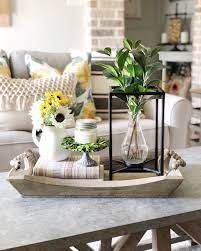Spring Summer Coffee Table Farmhouse Decor Spring Candles Decor Coffee Table Farmhouse Spring Farmhouse Decorating