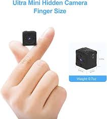 Amazon.com : Mini Spy Camera Hidden, Full HD 1080P Portable Small Covert  Home Nanny Cam with Motion Detection and Night Vision, IndoorOutdoor Micro  Security Surveillance Hidden Camera(No SD Card) : Electronics